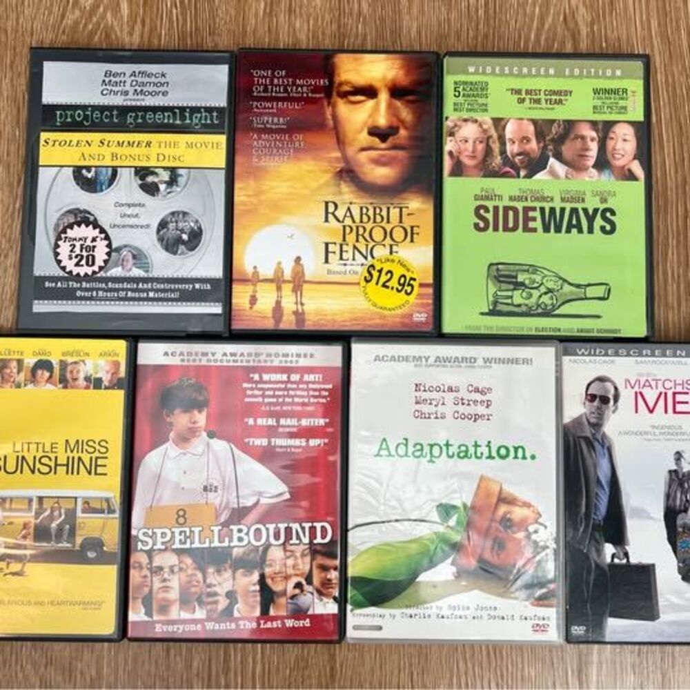 Lot 7 Indie DVDs: Little Miss Sunshine, Sideways, Adaptation, & More